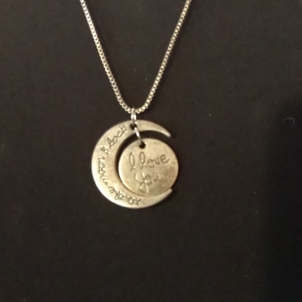 Love You To The Moon and Back Necklace